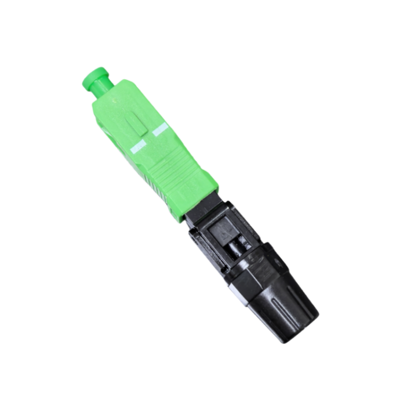 FTTH High Quality Factory Price 55mm&60mm Low Insert Loss SC APC UPC Single Mode Quick Fiber Optic Connector