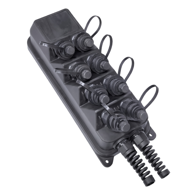 OptiTapX OptiSheathX 8 Ports Filux Multiport Service Terminal