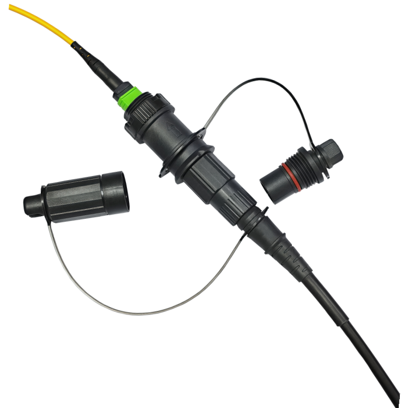 OptiTipX MT Connector Mini MPO Hardened Outdoor Adapter
