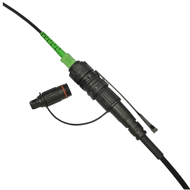 Fiber Home Excellent 5G Telecom Mini SC Fast Assembly Mini SC Fiber Connector Hardened Adapter Fiber Optic Waterproof Connector
