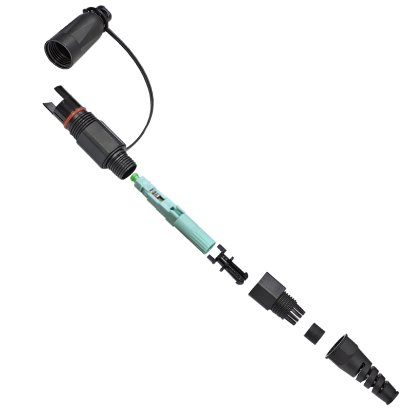 5.0mm Round Cable OptiTapX SC Outdoor Field Assembly Fast Connector