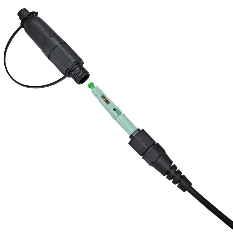 5.0mm Round Cable OptiTapX SC Outdoor Field Assembly Fast Connector