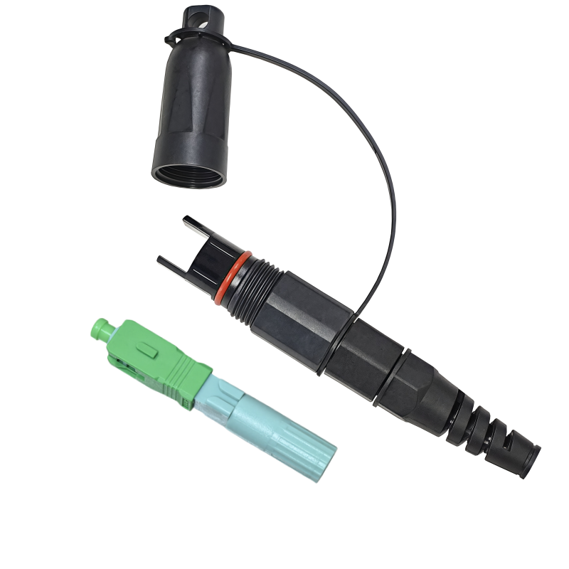 5.0mm Round Cable OptiTapX SC Outdoor Field Assembly Fast Connector