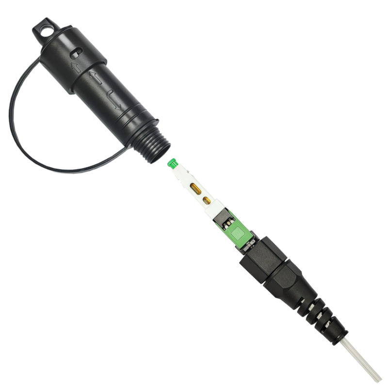 ZTECONNECTOR Accessories Field Assembly Application SC Reinforced Fast Connector IP68 FTTH Connector