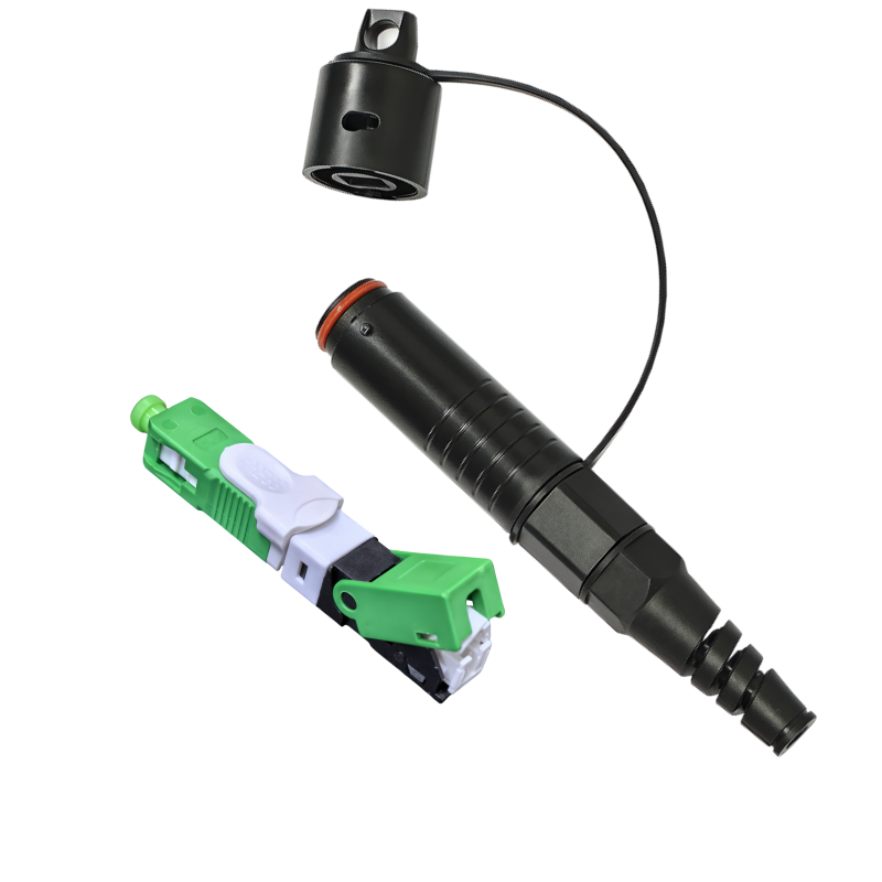 ZTECONNECTOR Accessories Field Assembly Application SC Reinforced Fast Connector IP68 FTTH Connector