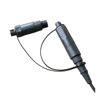 2 IN 1 IP68 Waterproof Pre-connected Fiber Optic Connector compatible with Fast Mini SC and OptitapX