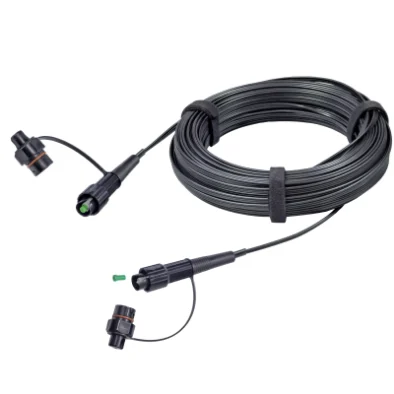HW MINI SC Fast Connect Pre-connectorized Drop Cables FO Drop External Bayonet Type