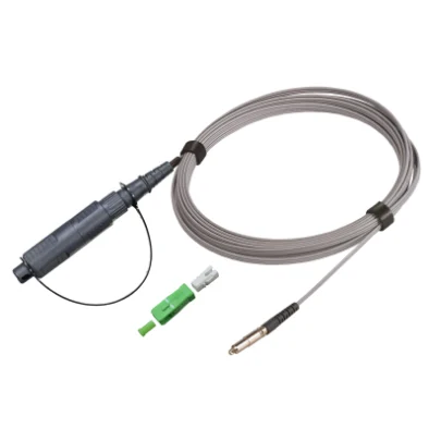 FieldShield Assembly OptiTapX Drop Fiber Optic Pushable Jumper
